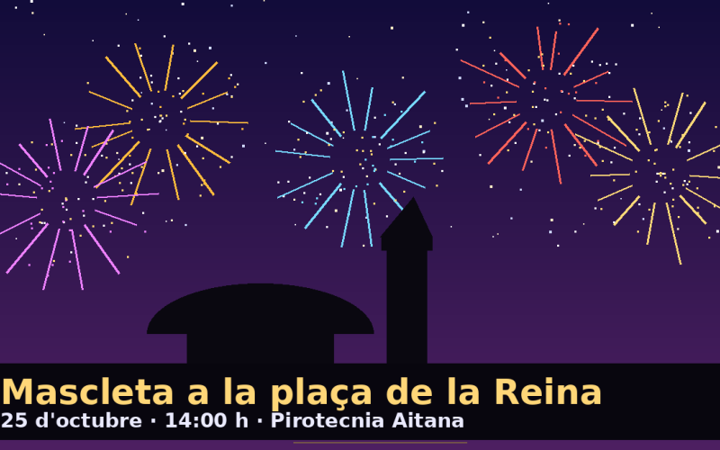 Fireworks return to Valencia's squares: a mascletà on Sunday at Plaza de la Reina