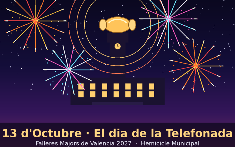 La Telefonada, en directo: esta tarde València conocerá a sus Falleras Mayores de 2027