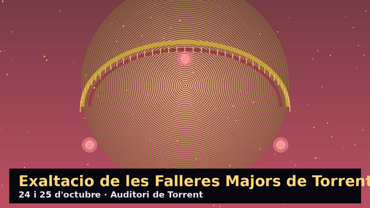 Torrent viste de gala a sus Falleras Mayores 2027: exaltaciones este fin de semana en el Auditori