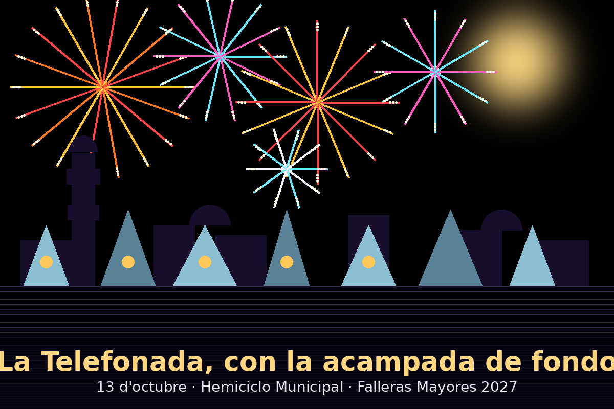 La Telefonada se celebra mañana con la acampada como telón de fondo: el Hemiciclo, a salvo de la plaza